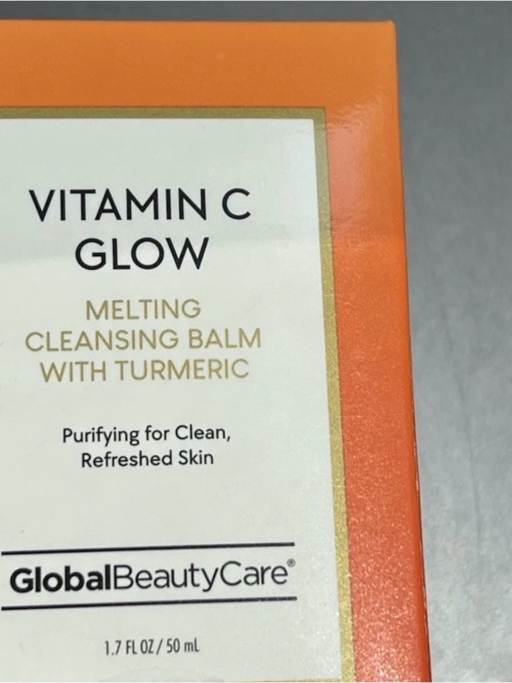 Vitamin C Glow Melting Cleansing Balm with Turmeric — Orange